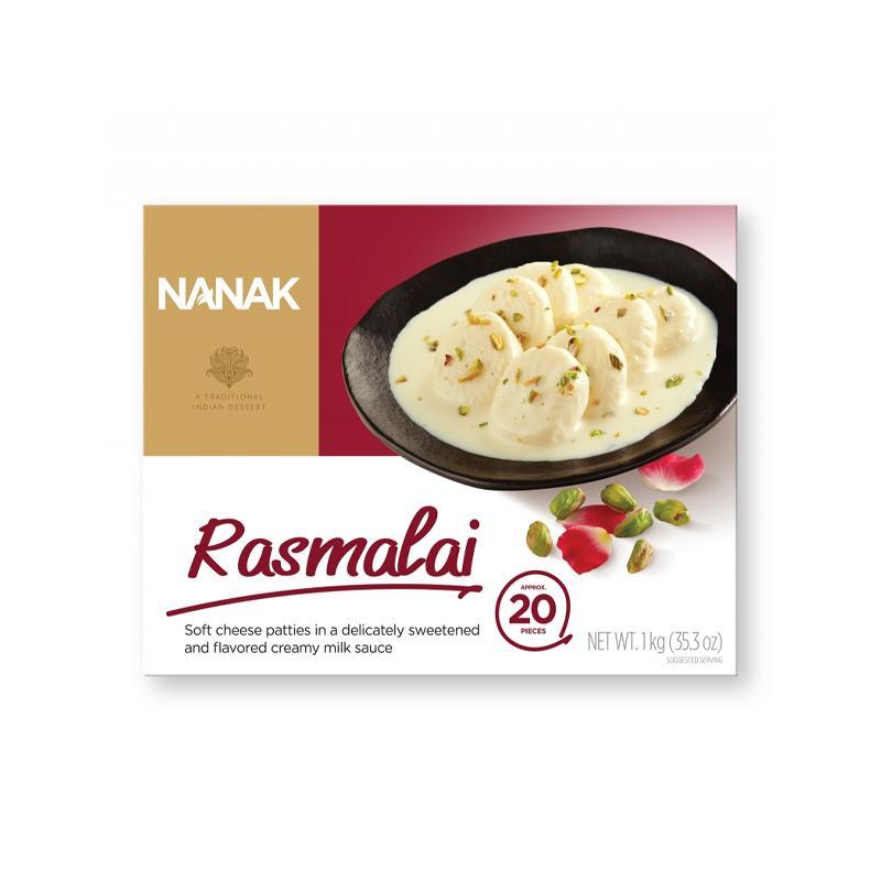 NANAK FROZEN RASMALAI 1 kg 20 pieces