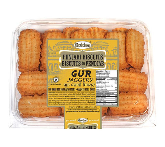 GOLDEN Punjabi Biscuits Gur 680gm