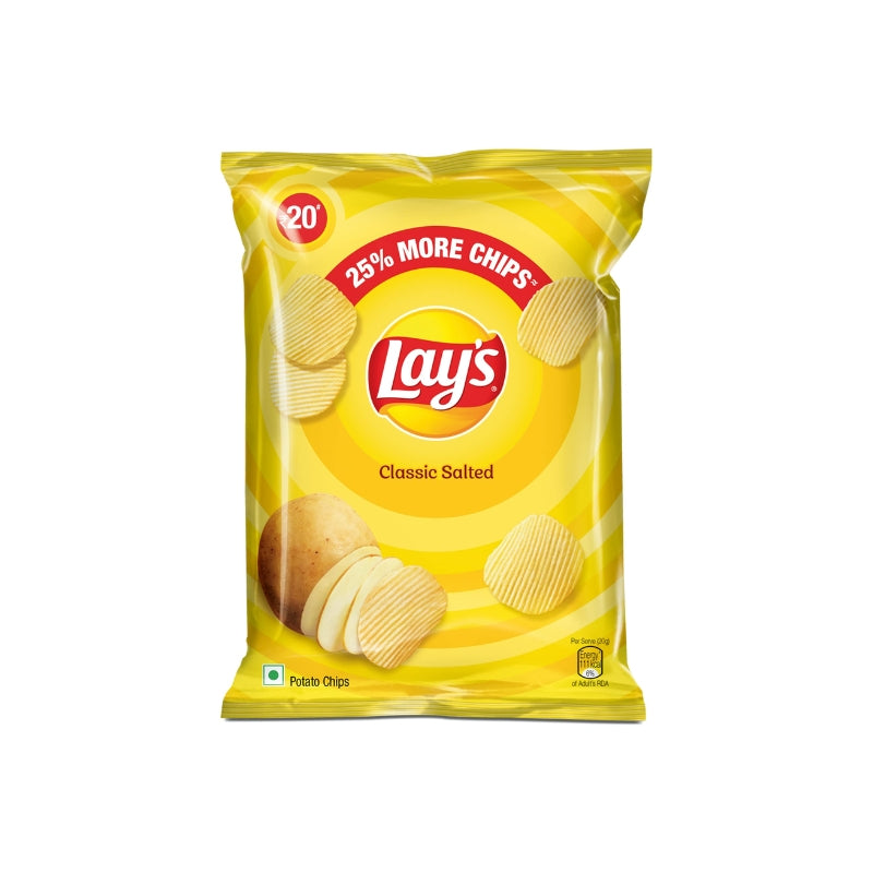 Lays salted chips (52gms)