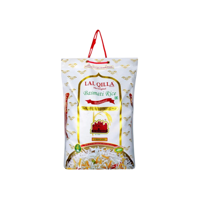 LAL QILLA BASMATI RICE 10LBS TRADITIONAL SPECIAL OLD MALAI