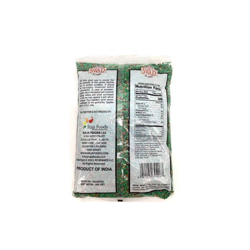 SWAD Green Mukhwas 3.5 lbs(1.589kg)