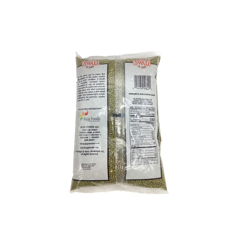 SWAD Desi Small Moong(Whole Moong) 4lbs(1814g)