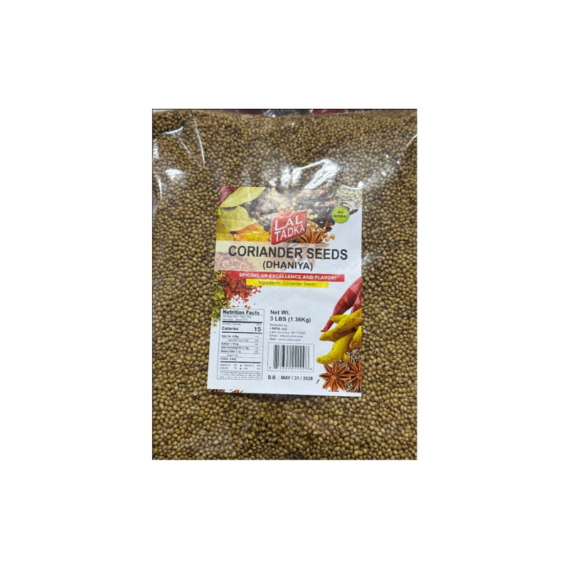Lal Tadka Corriander Seeds(Dhaniya) 3lbs