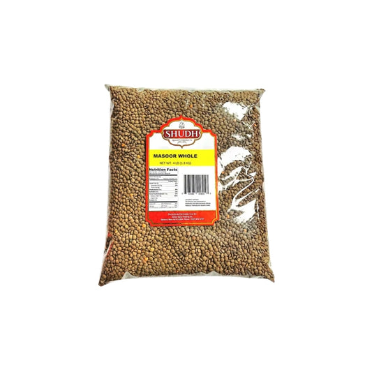 SHUDH Masoor Whole 2 LB