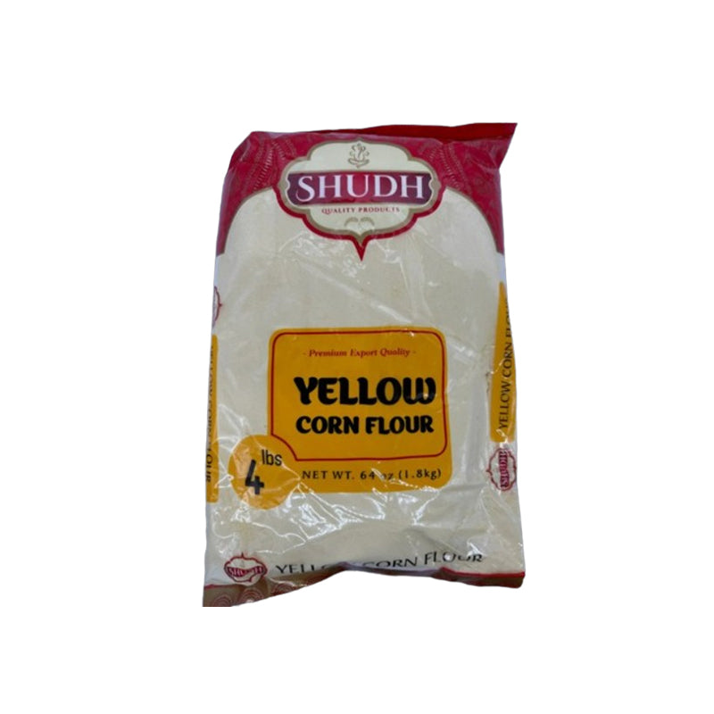 Shudh Yellow Corn Flour (4lb)