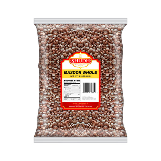 Shudh Masoor Whole (4lbs)