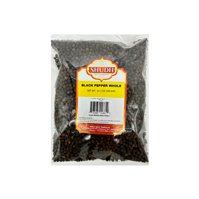 Shudh Black Pepper Whole (400gms)