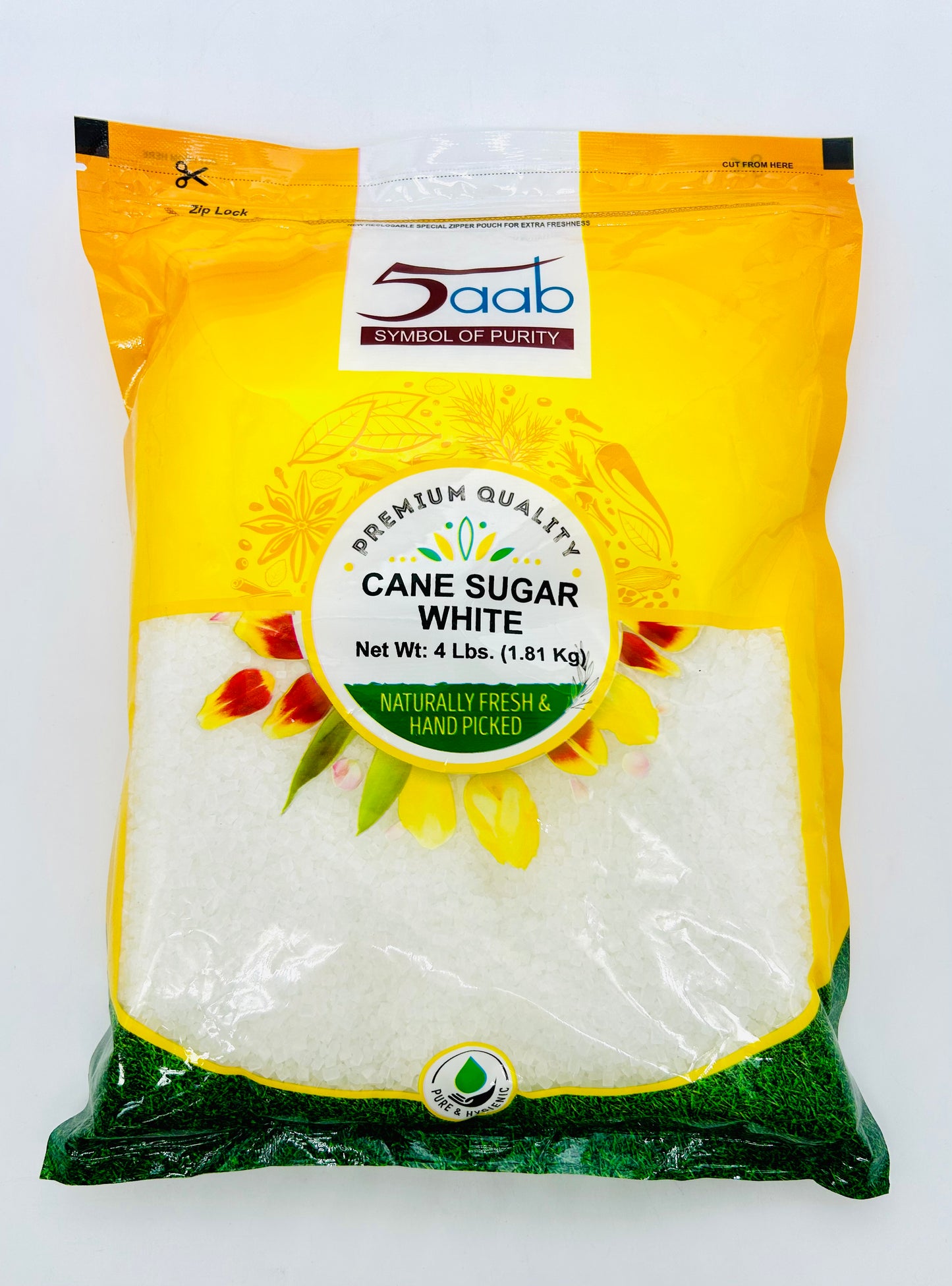 5aab Cane Sugar White 4lbs