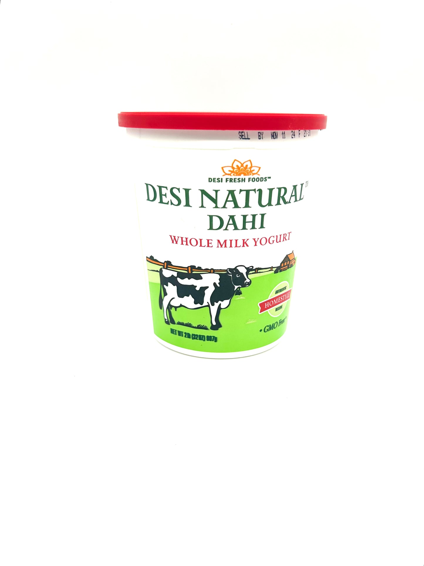 Desi Natural Dahi Whole Milk Yogurt 2Lb