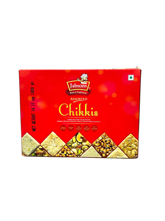 Jabsons Assorted Chikkis 400g