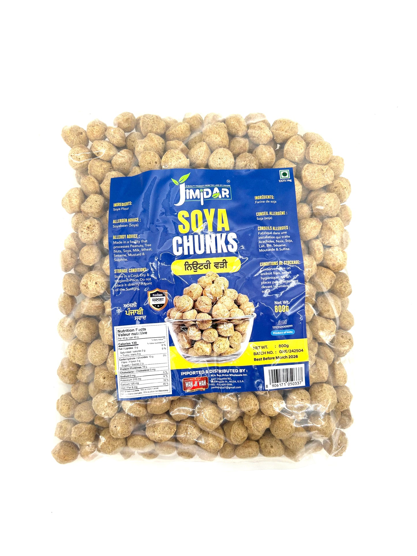 Soya Chunks 800g