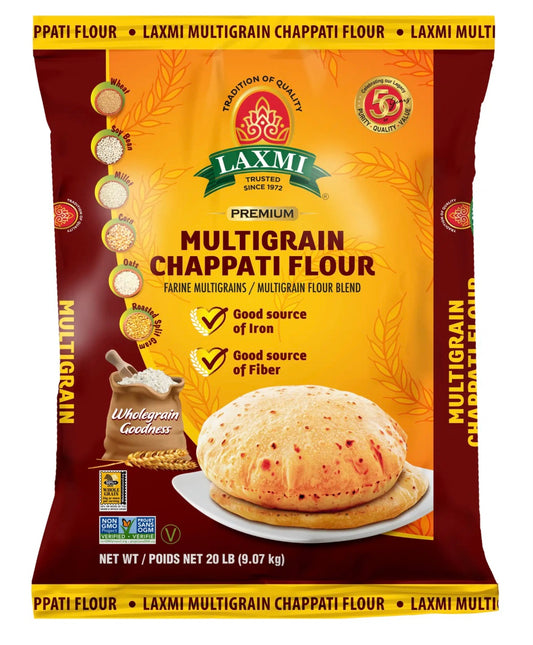 Laxmi Multigrain Chappati Flour 20Lb