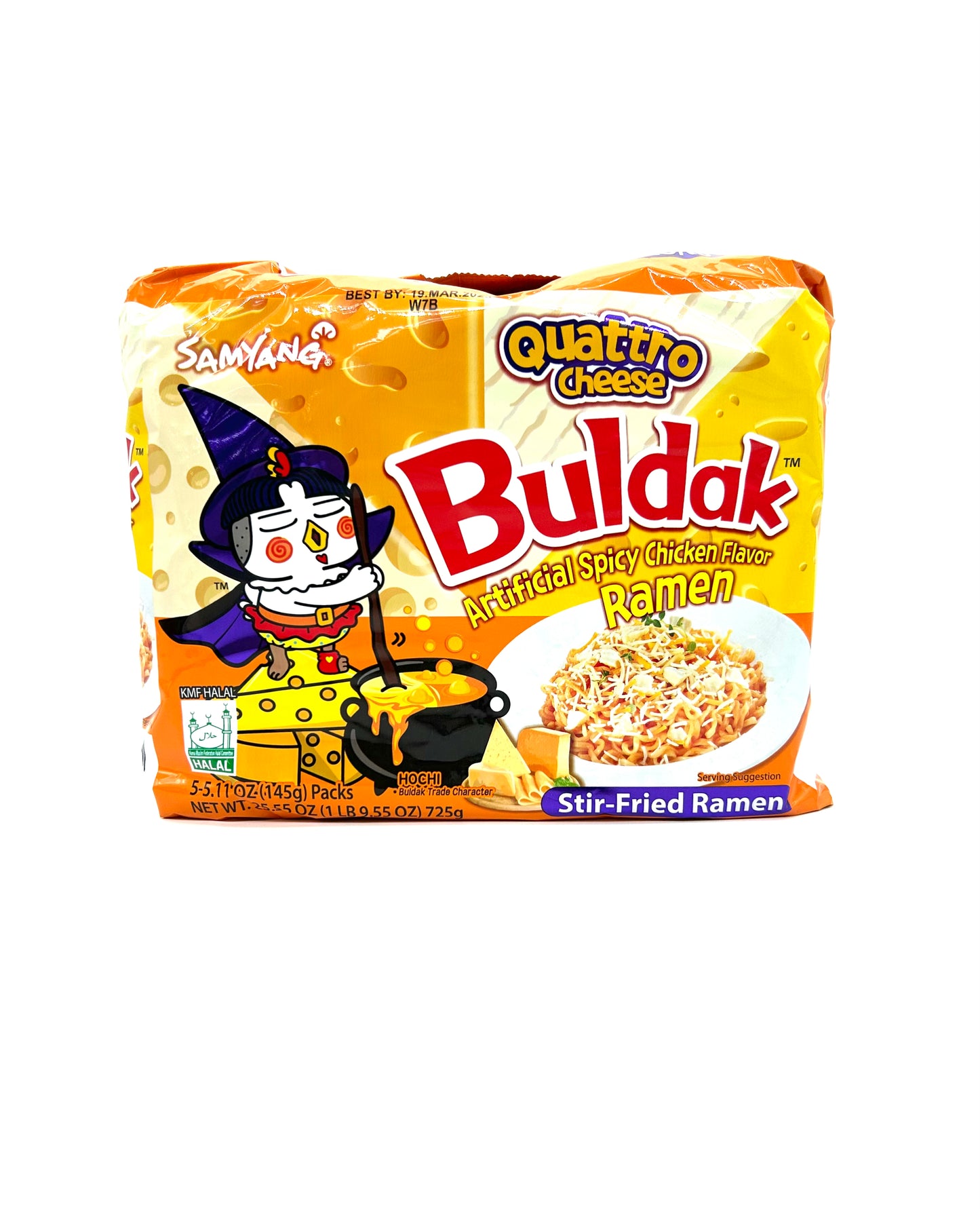 Buldak Ramen Yellow 5 Packs