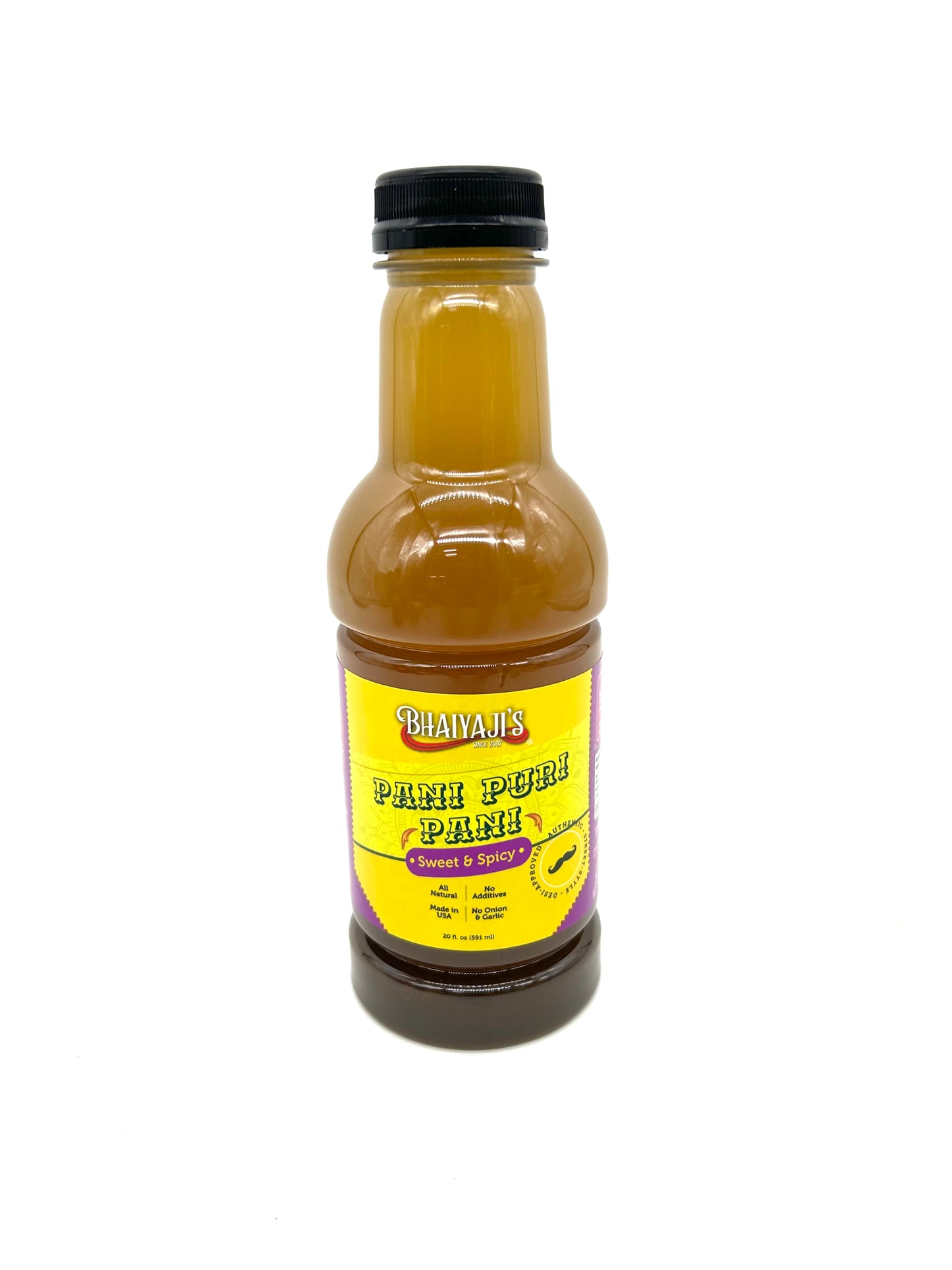 Bhaiya Ji’s Pani Puri Pani Sweet & Spicy 591 ml