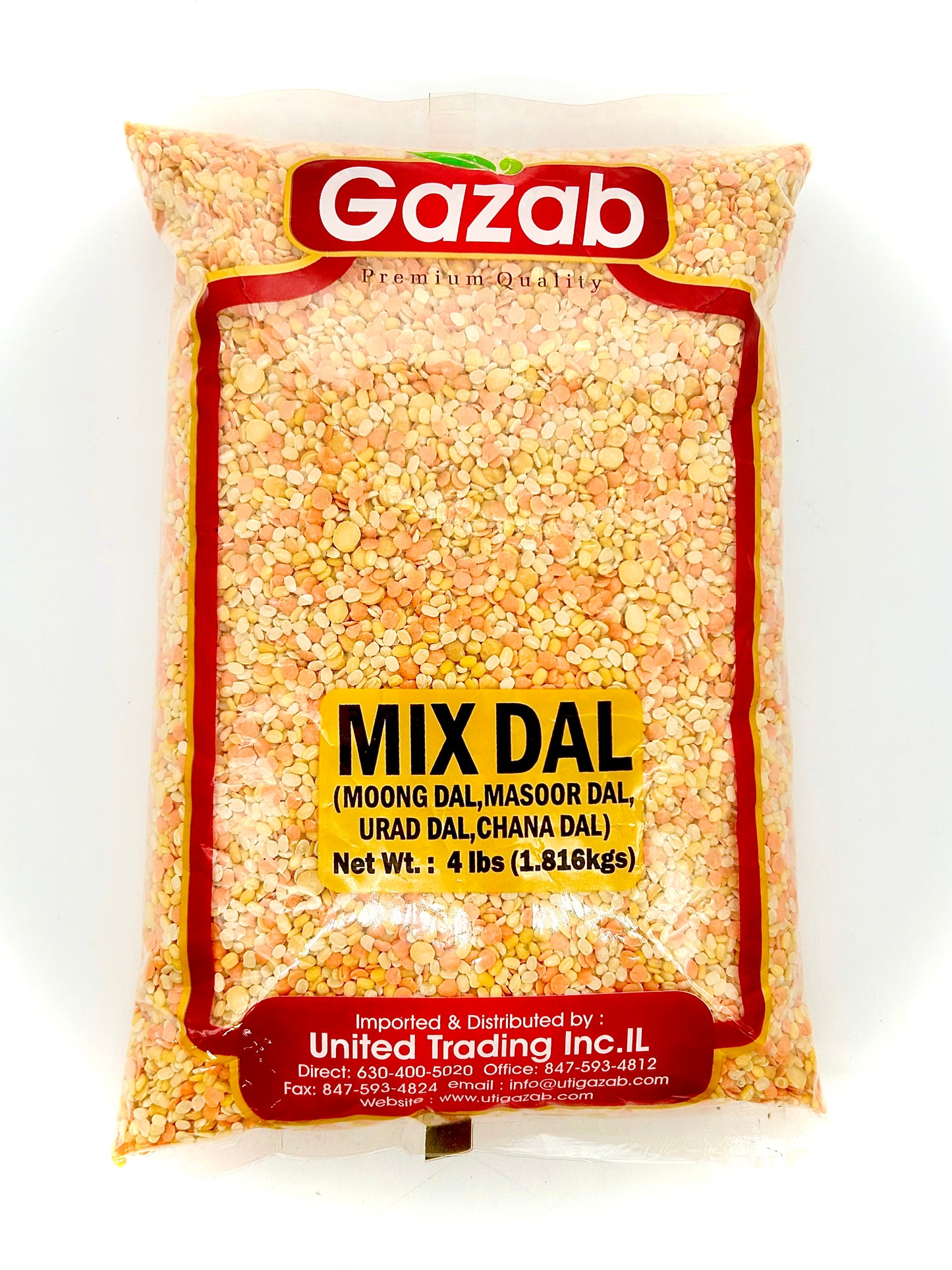 Gazab Mix Dal 4lbs (1.816kgs)