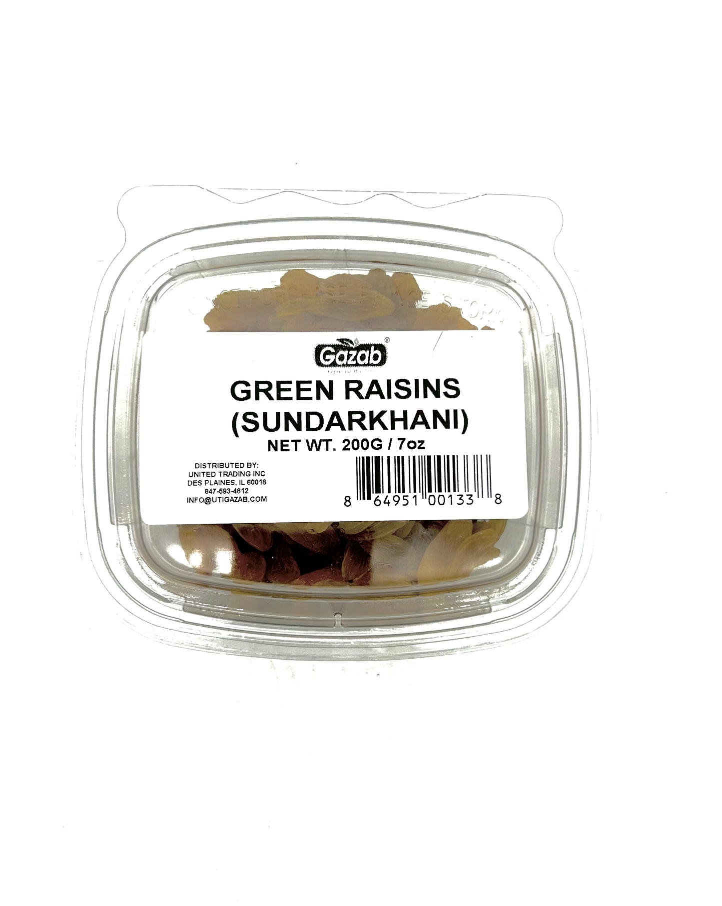 Gazab Green Raisins (Sundarkhani) 200g