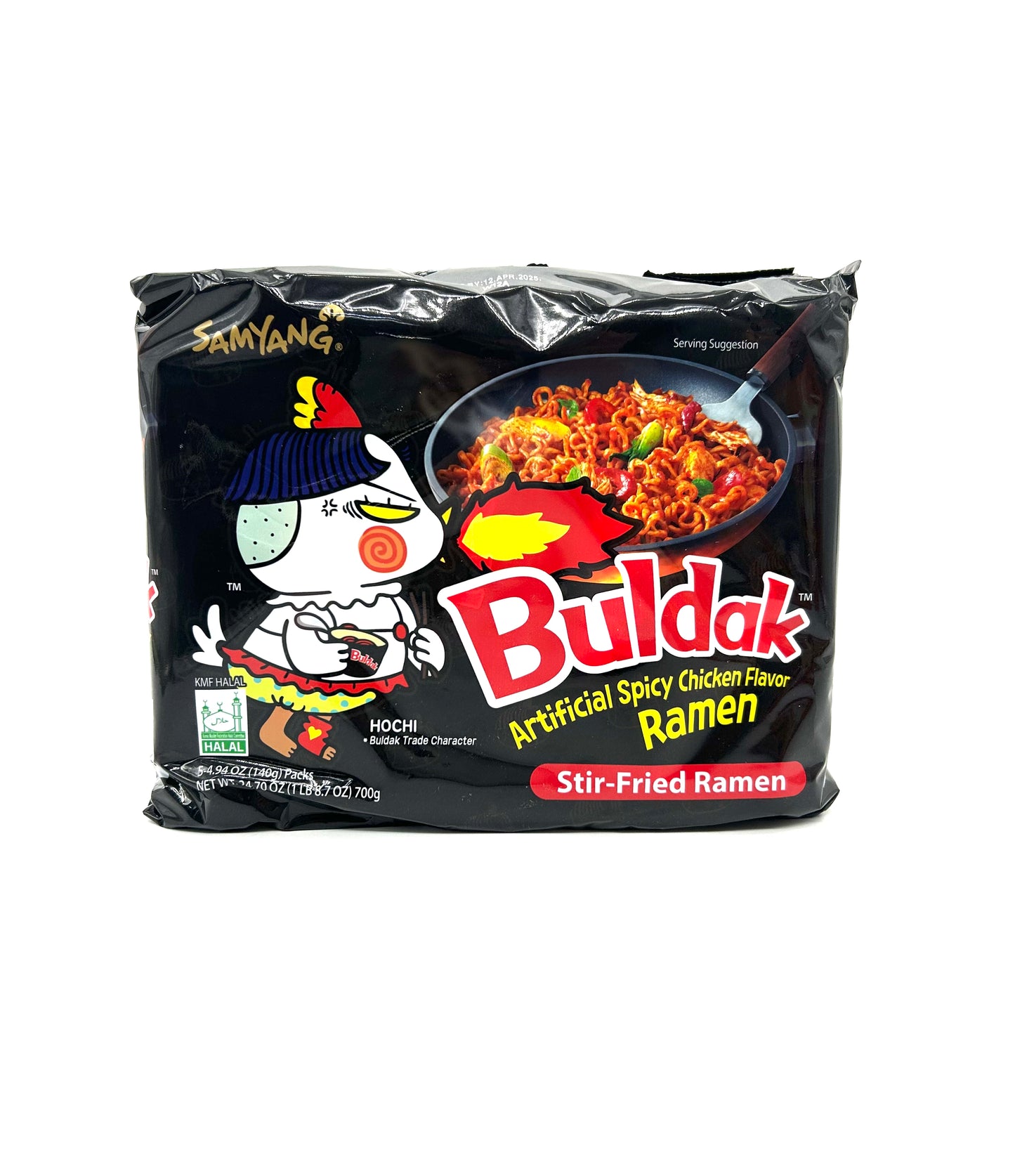 Buldak 5 Packs Black