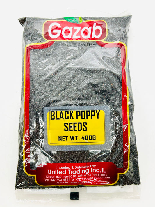 Gazab Black Poppy Seeds 400g