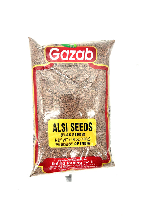 Gazab Alsi Seeds (Flax Seeds) 400g