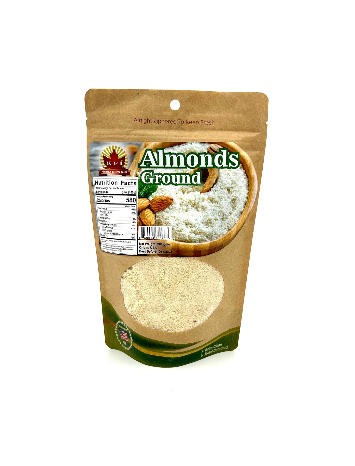 Almonds Ground (Almond Powder) 200gms