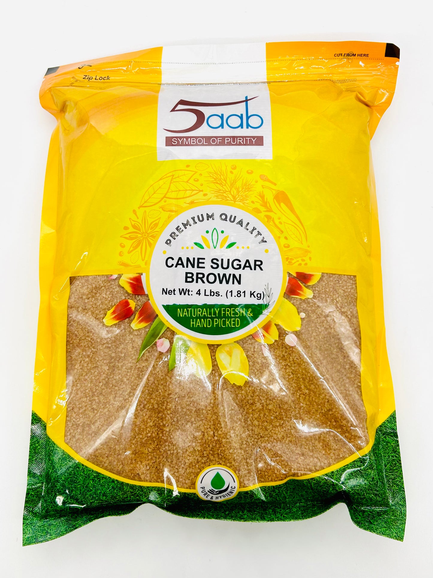 5aab Cane Sugar Brown 4lbs