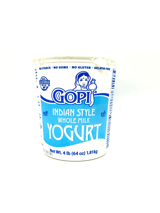 Indian Style Yogurt 4lb