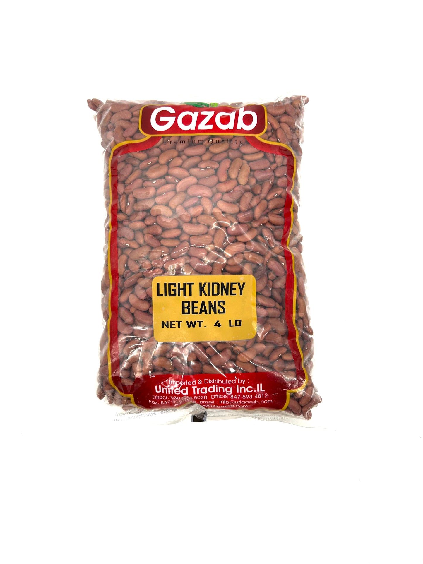 Gazab Light Kidney Beans 4Lb