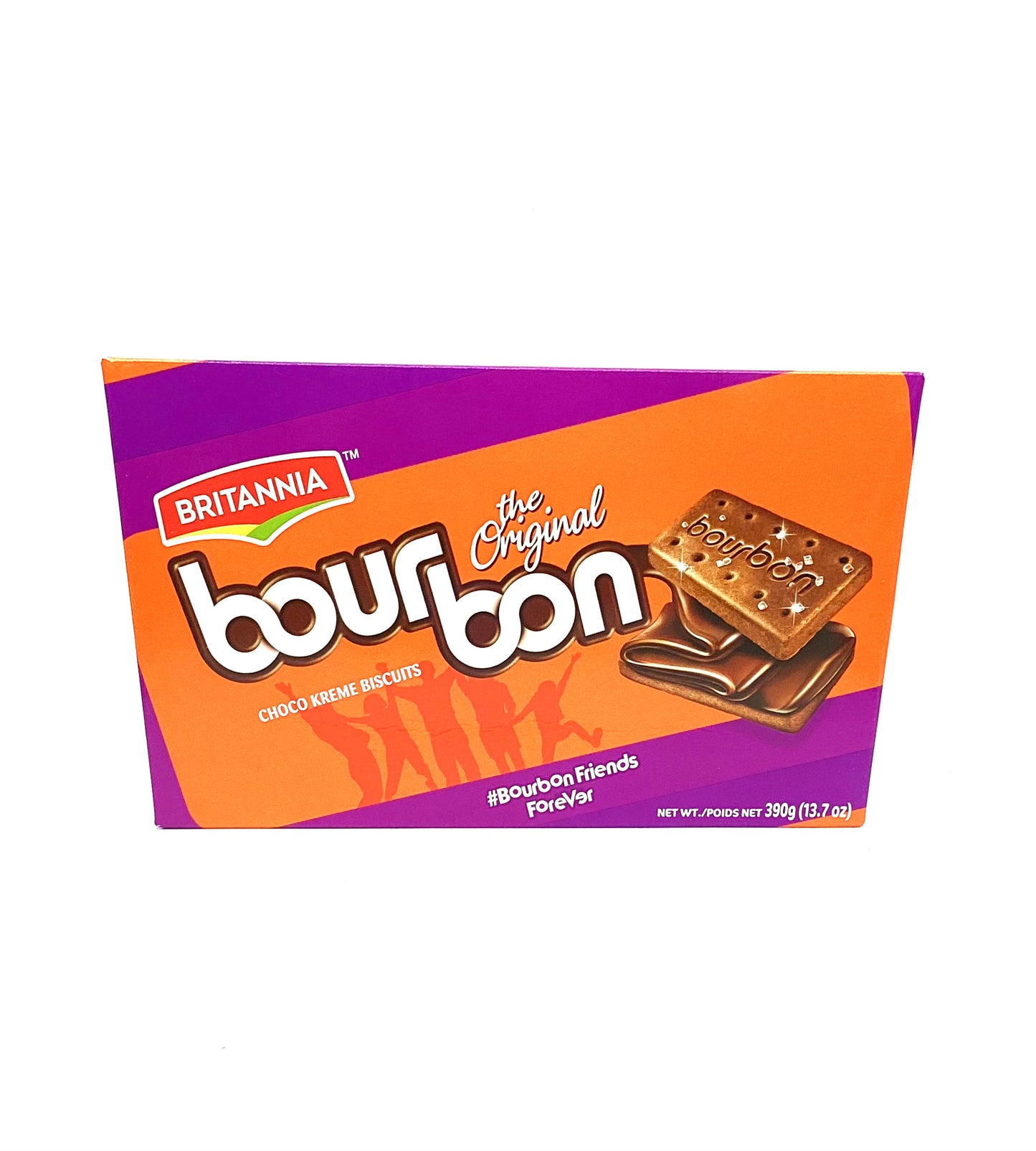 Britannia Bour Bon Chocolate Kreme Biscuits 390g