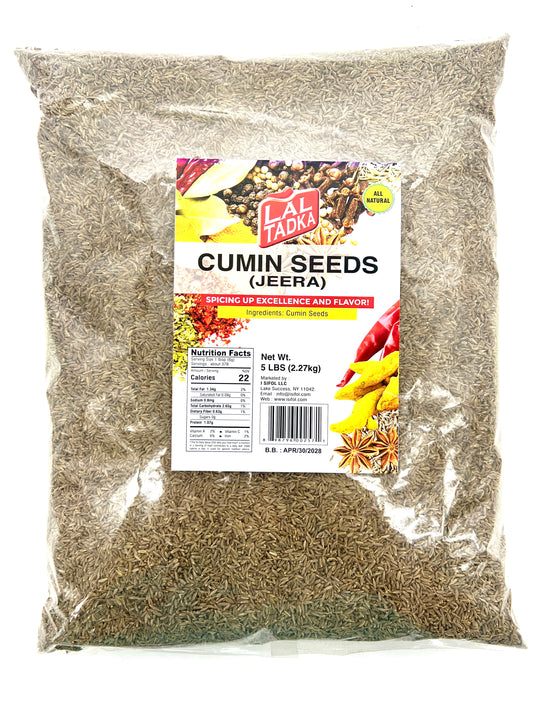 Lal Tadka Cumin Seeds 5lbs