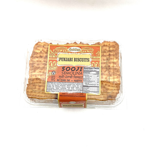 Golden Punjabi Sooji Biscuits 680 g