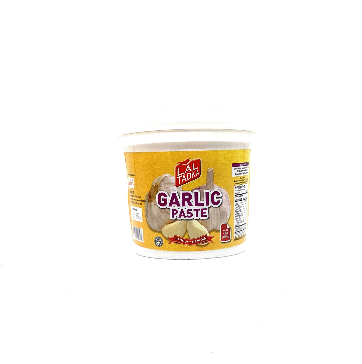 Lal Tadka Garlic Paste 4lb