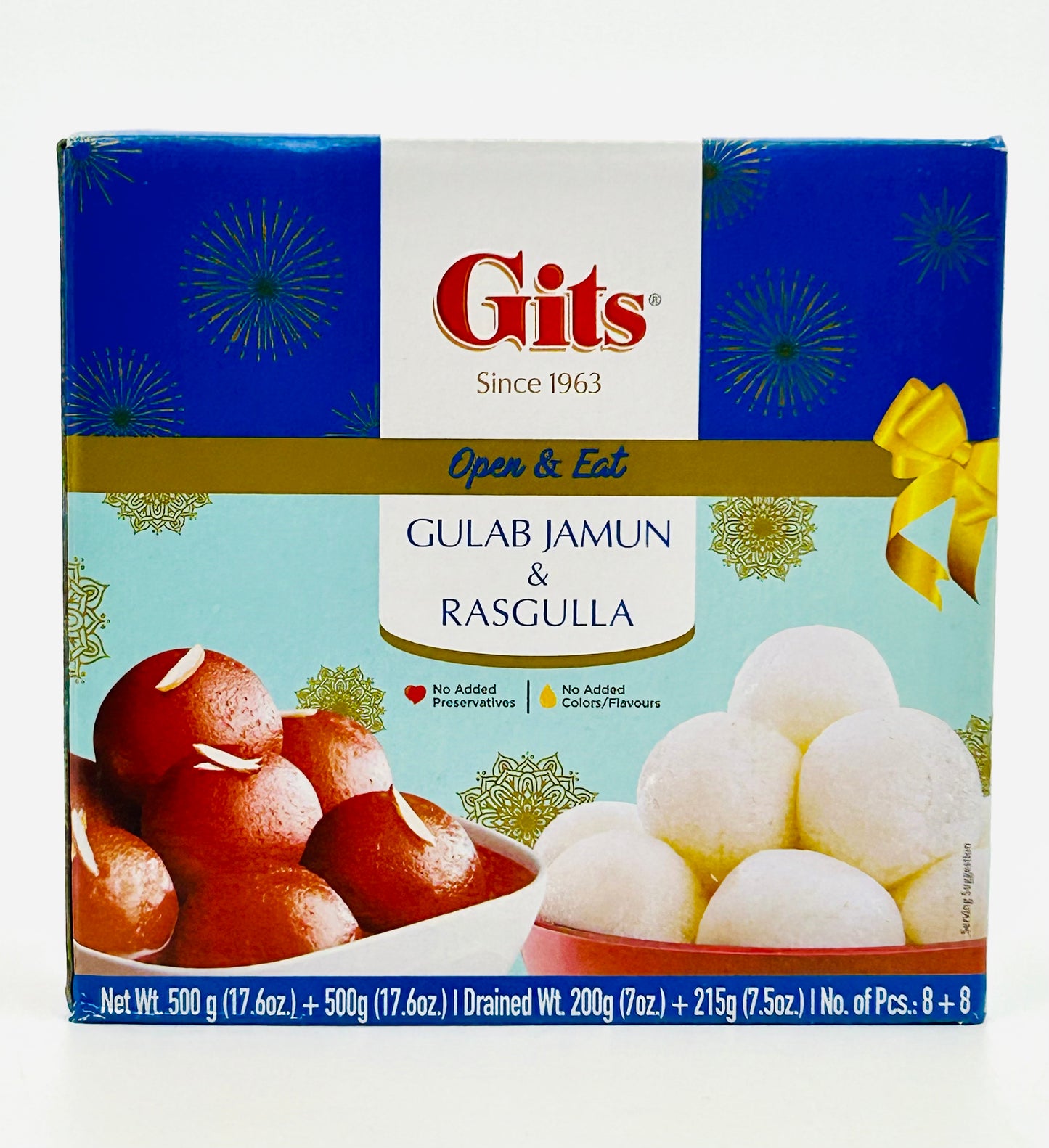 Gits Gulab Jamun & Rasgulla 500g