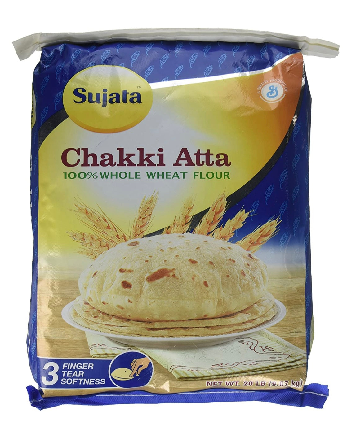 Sujata Chakki Atta 20Lb