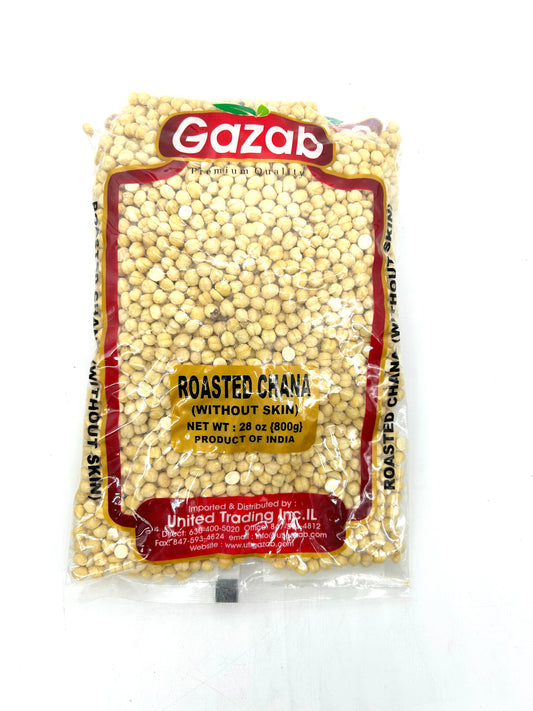 Gazab Roasted Chana Without Skin 800g