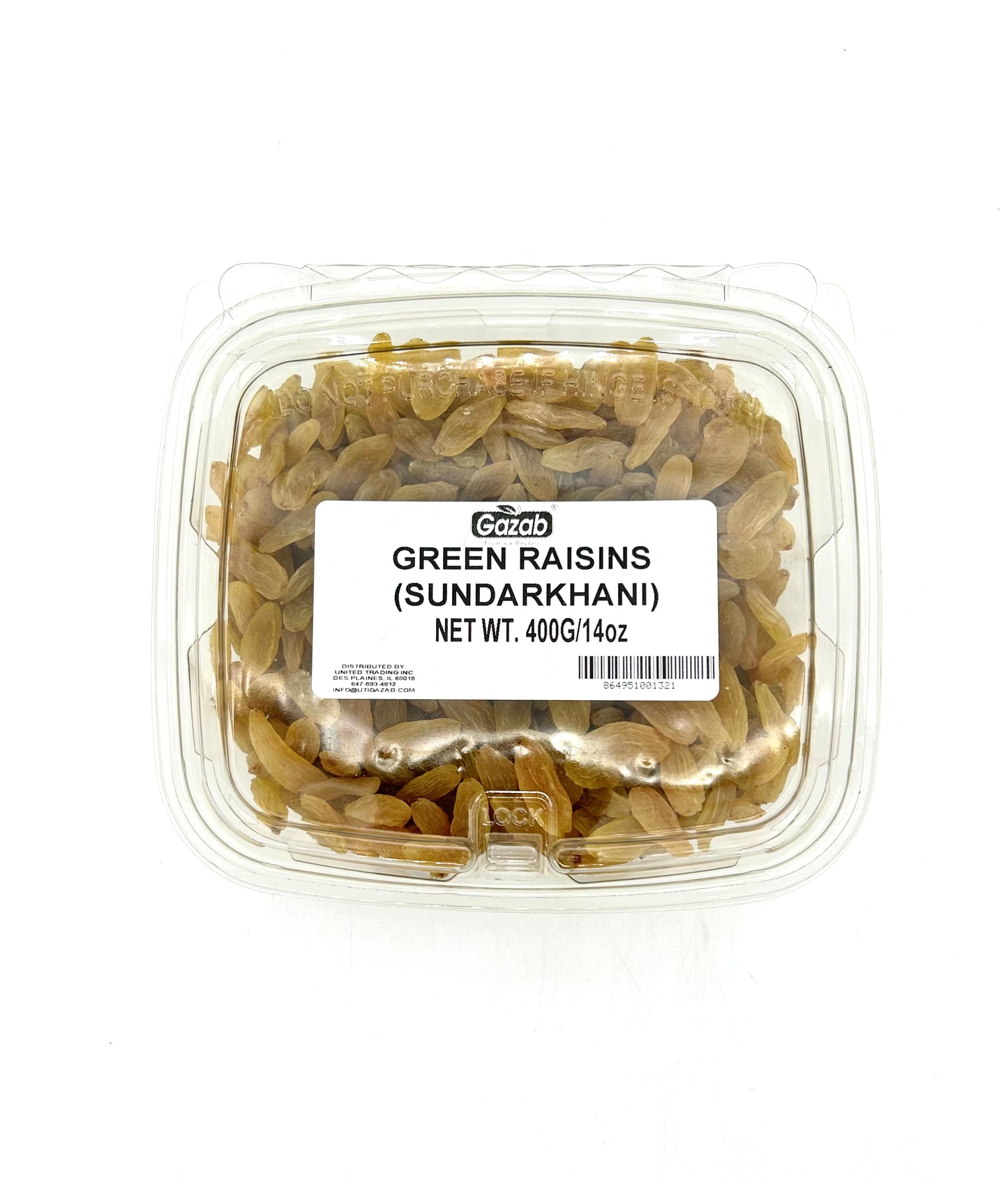 Gazab Green Raisins (Sundarkhani) 400G