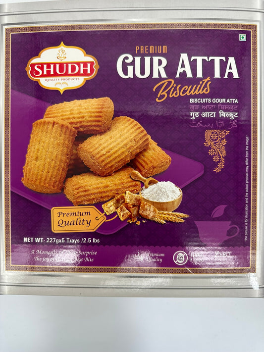 Shudh Gur Biscuit (2.5lbs-Box)