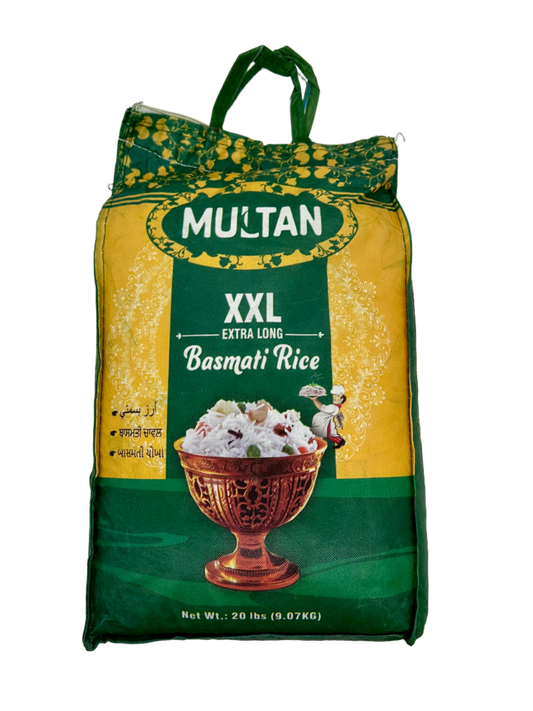 MULTAN XXL BASMATI RICE 20LBS