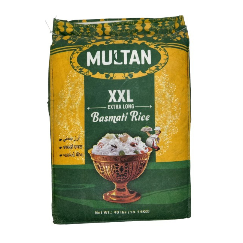 MULTAN XXL BASMATI RICE 40lbs