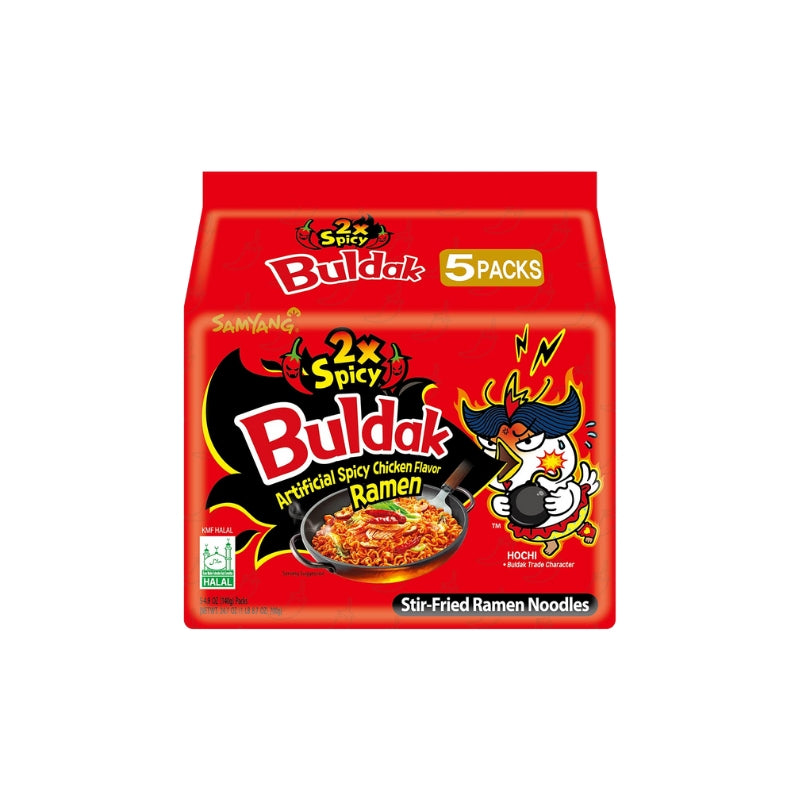 SAMYANG BULDAK Spicy Chicken Flavor Ramen 5Packs 1Lb