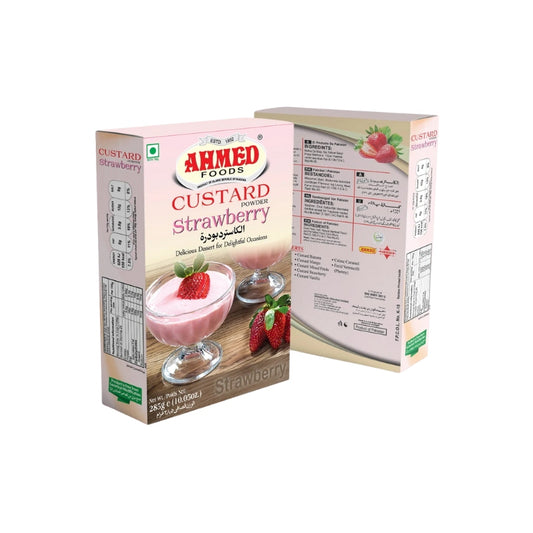 Ahmed Stawberry Custard Powder 285g