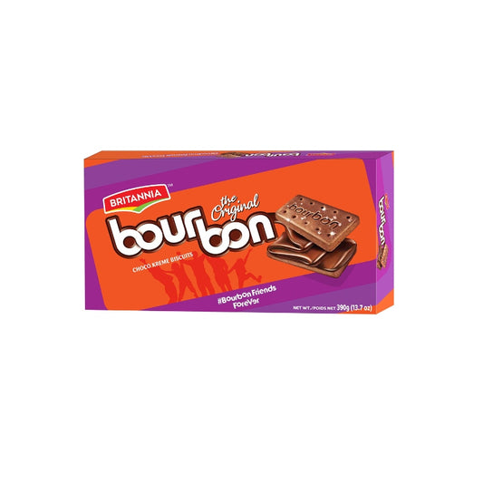Britannia Bour Bon Chocolate Kreme Biscuits 390g