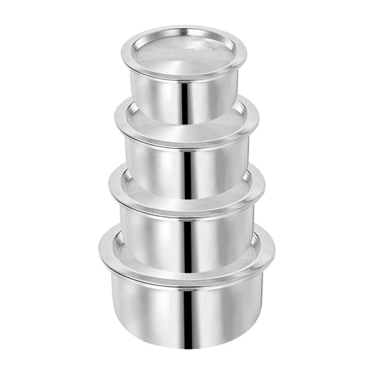 Aluminum Milk Pot Set 4pc