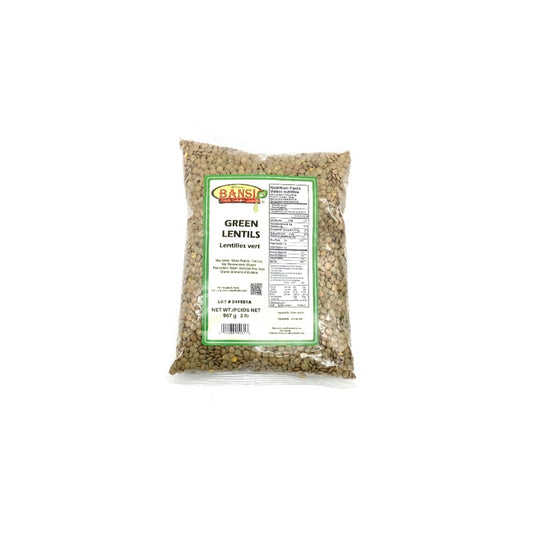 Bansi Green Lantils 2Lb