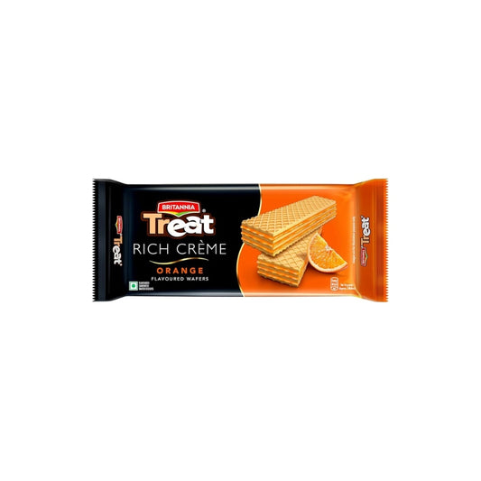Britannia Treat Creme Wafers Orange