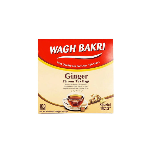 Wagh Bakri Ginger Flavour Tea Bags 200g