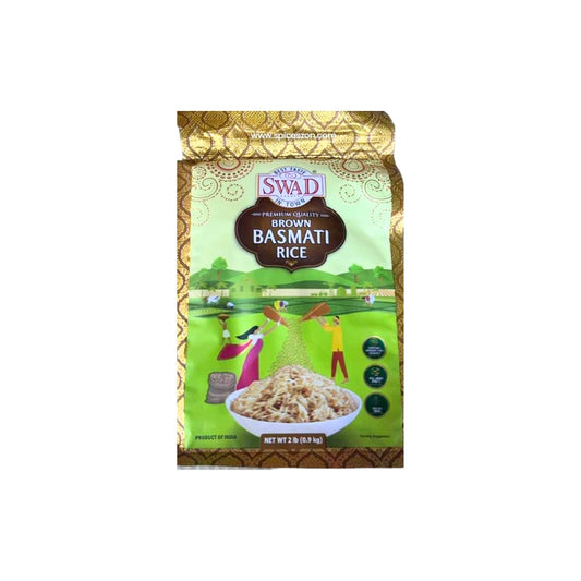 Swad Brown Basmati Rice 2Lb