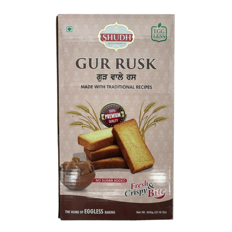 Shudh Cardamom Suji Rusk