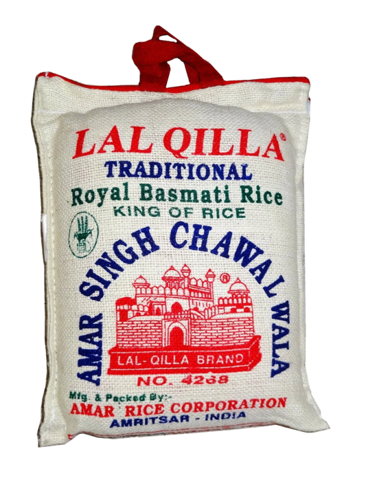 LAL QILLA ROYAL BASMATI RICE 10LBS