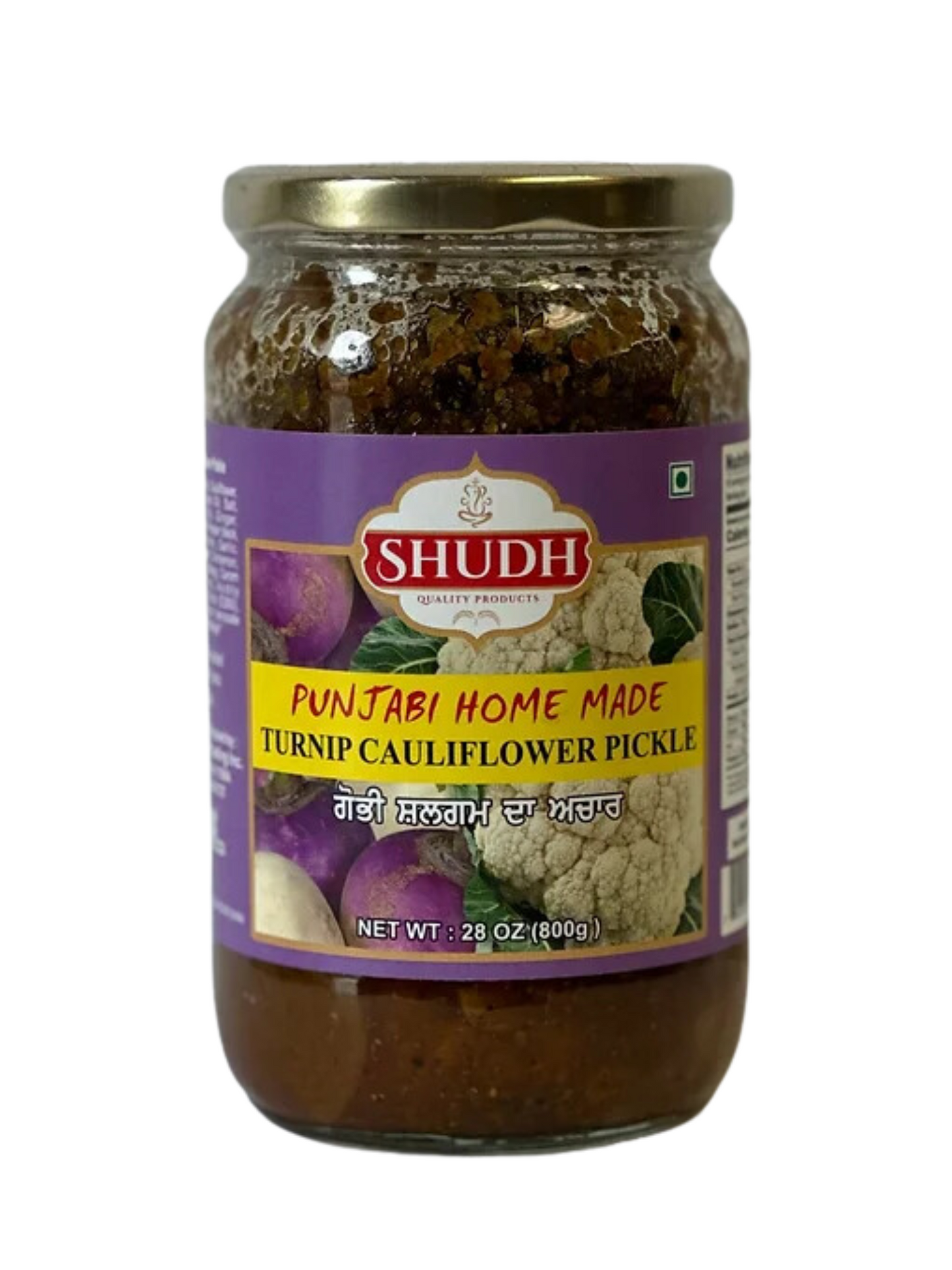 SHUDH Turnip Cauliflower Pickle - 800gm