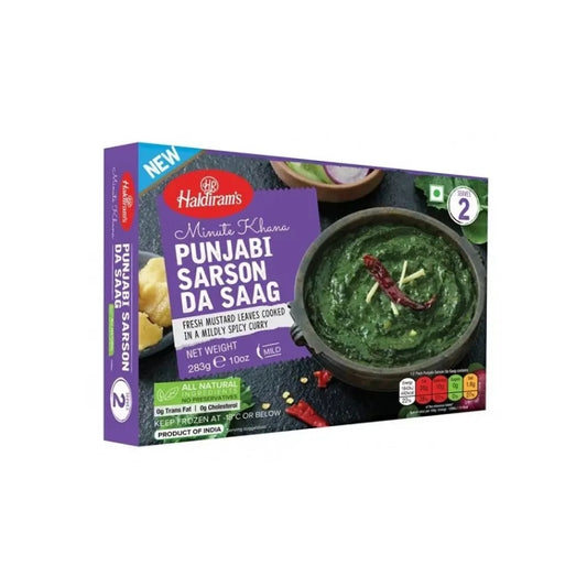 HALDIRAM’S Minute Khana Punjabi Sarson Da Saag 283g (serves 2)